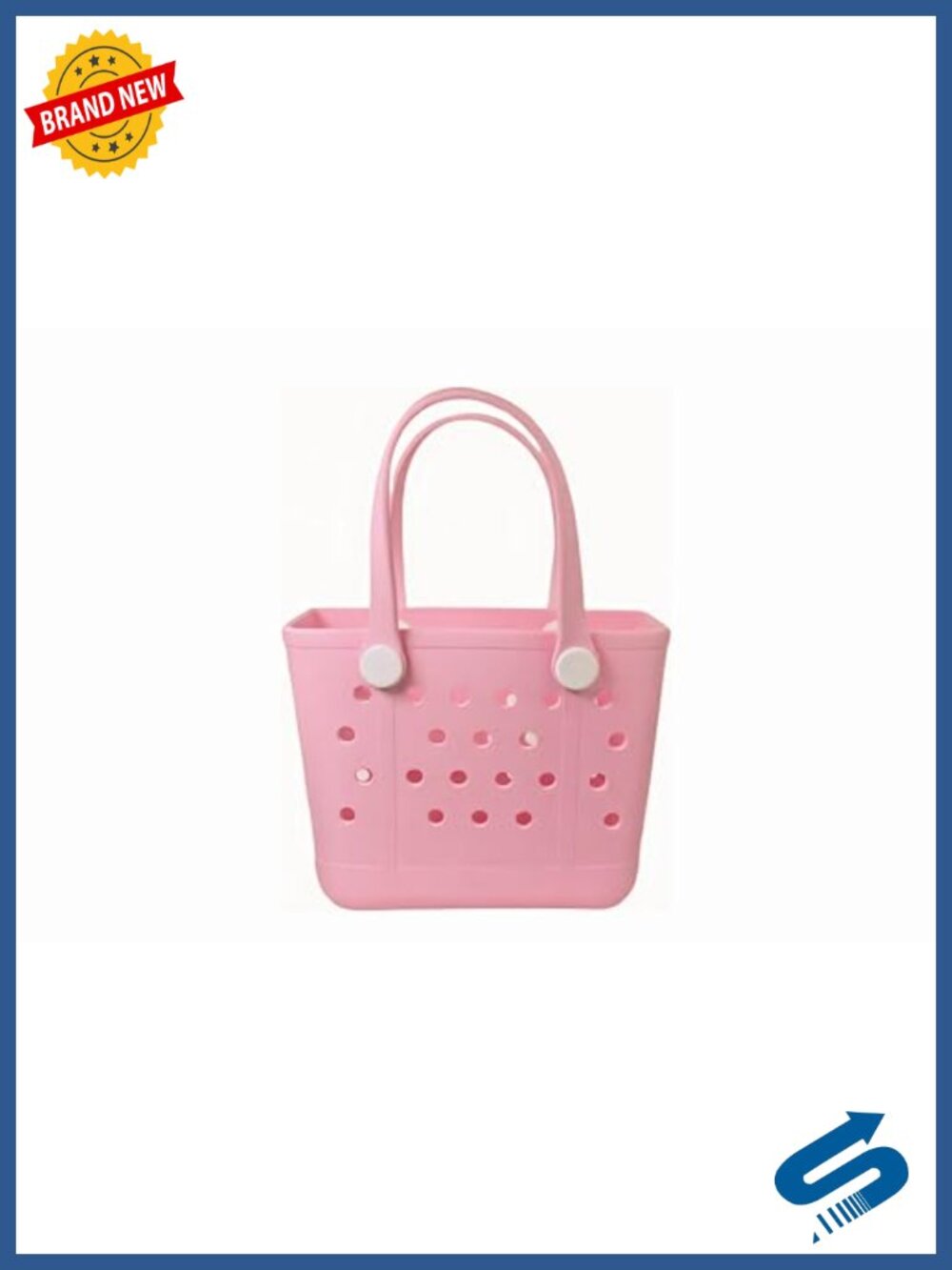 Small Rubber Tote Bag - Waterproof Beach & Travel Bag Durable EVA